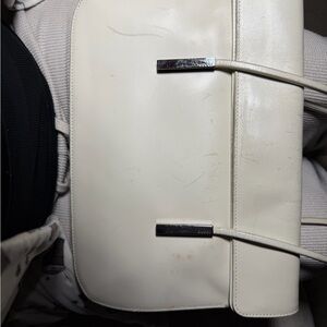 Gucci vintage White Leather bag